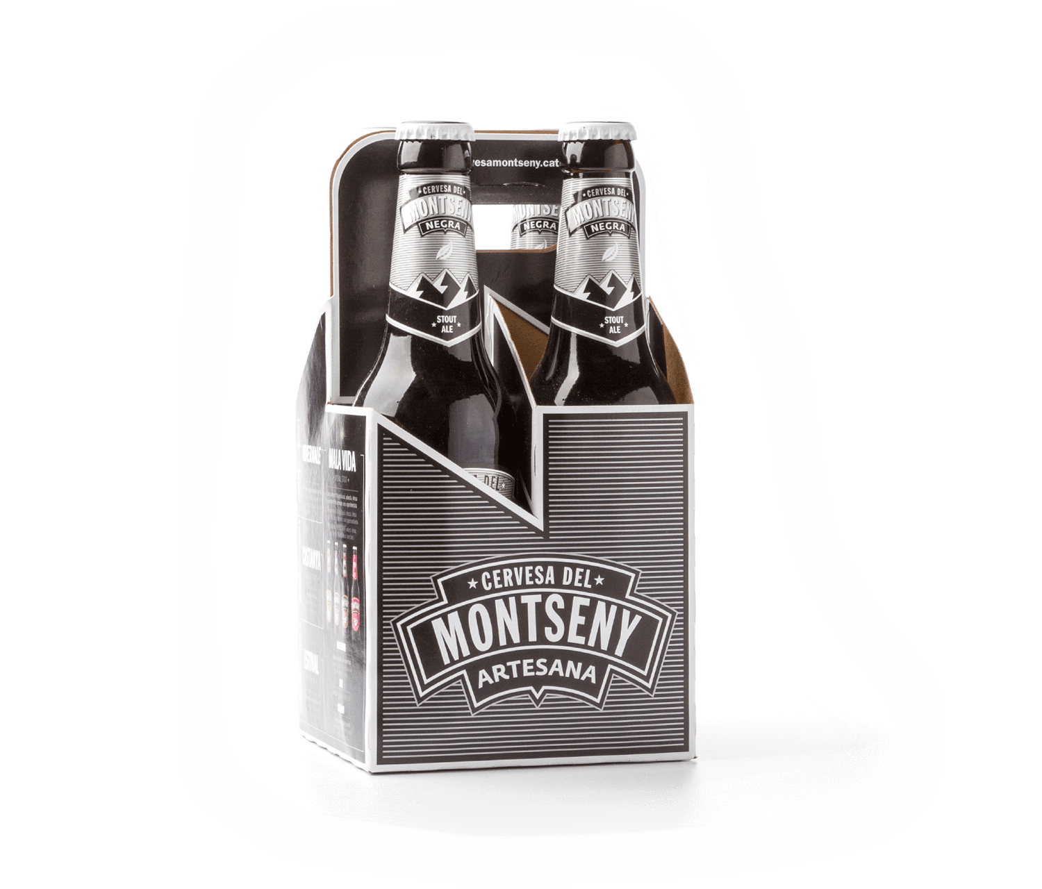Cervesa negra Montseny 33cl