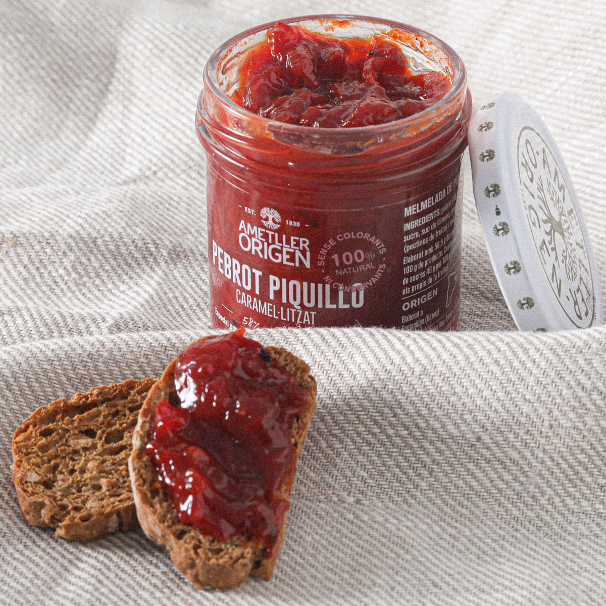 Melmelada pebrot caramelitzada AO 170g