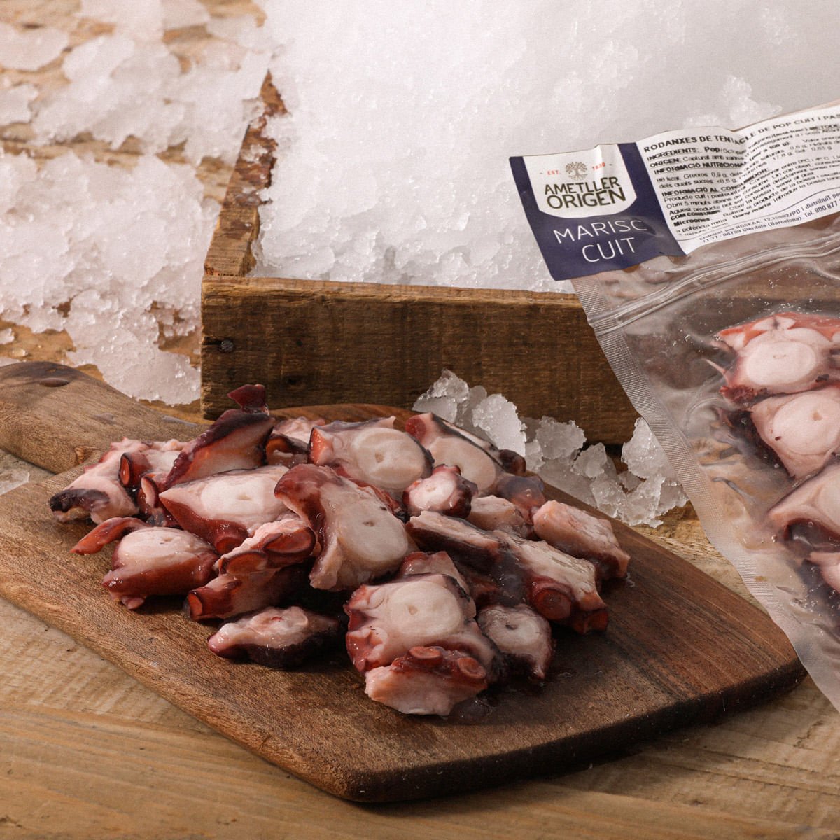Rodajas De Pulpo Cocidas Ametller Origen 200g