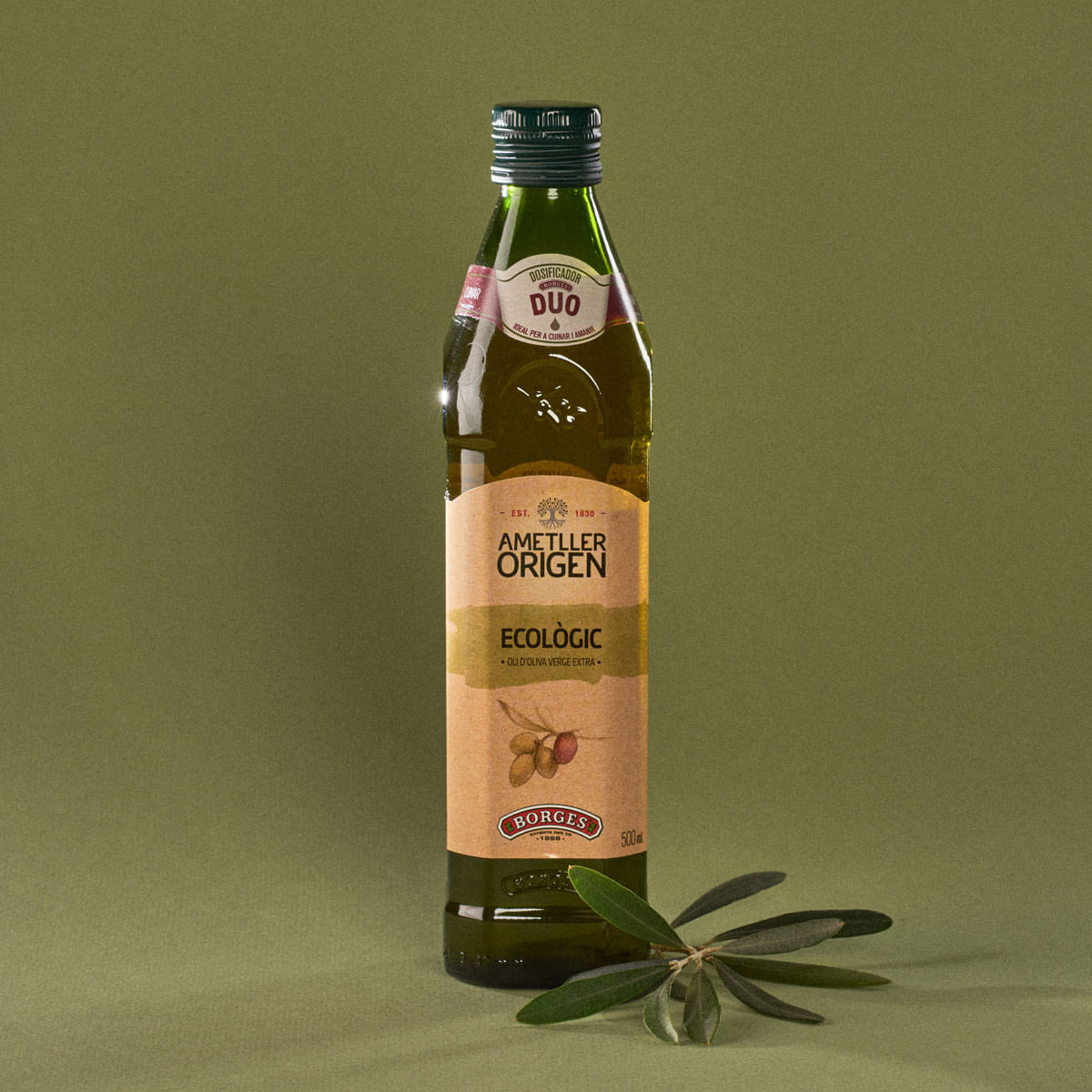Aceite Oliva Virgen Extra EcolÃ³gico Ametller Origen 500ml