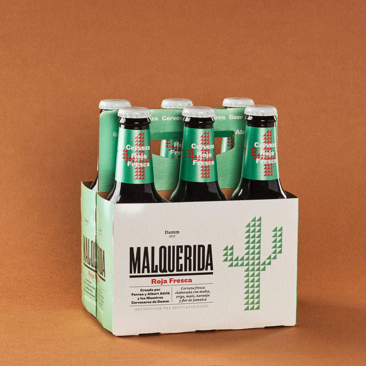 Pack Cervesa Quinto Malquerida DAMM 25 cl 6u.