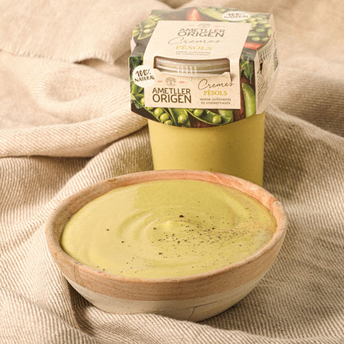 Crema De Guisantes Ametller Origen 485 Ml