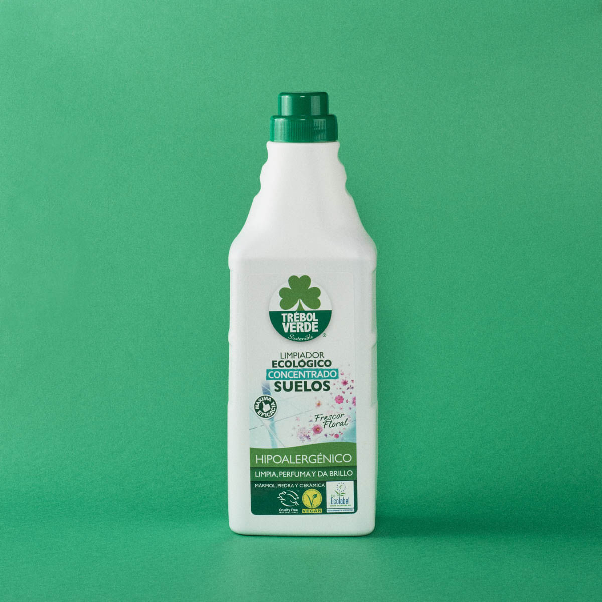 Netejador terra Floral ECO TRÉBOL VERDE 1L