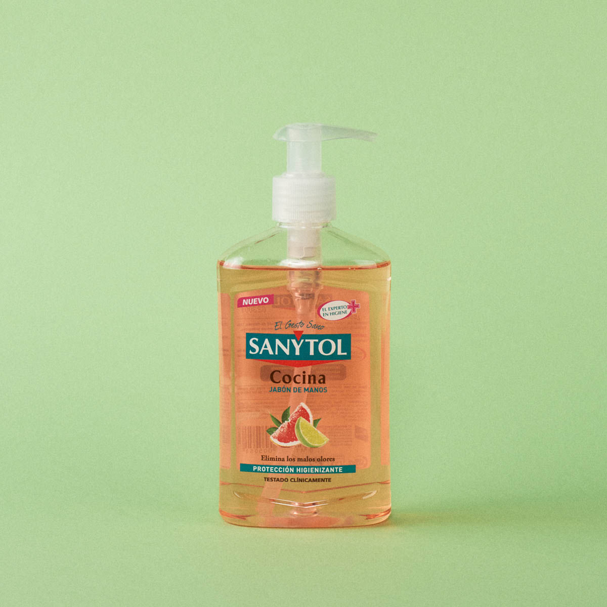 Sabó de mans cuina SANYTOL 250ml
