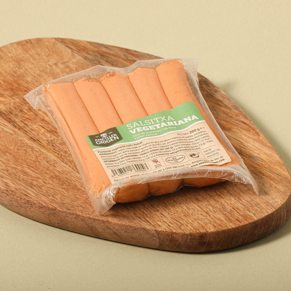 Salsitxa vegetal Ametller Origen 200g