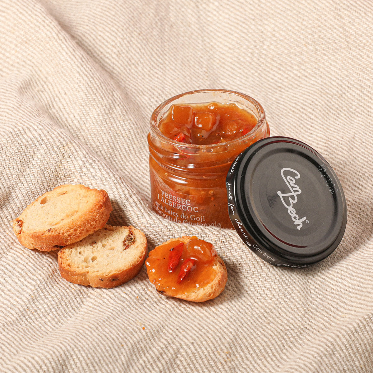 Salsa MelocotÃ³n Y Albaricoque Canbech 67g