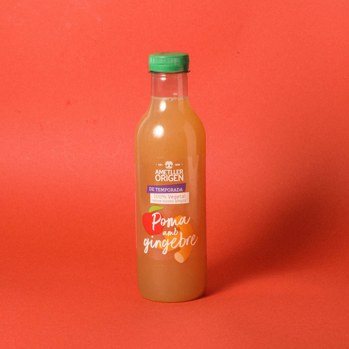 Suc refrigerat de Poma i Ginger Ametller Origen 750ml