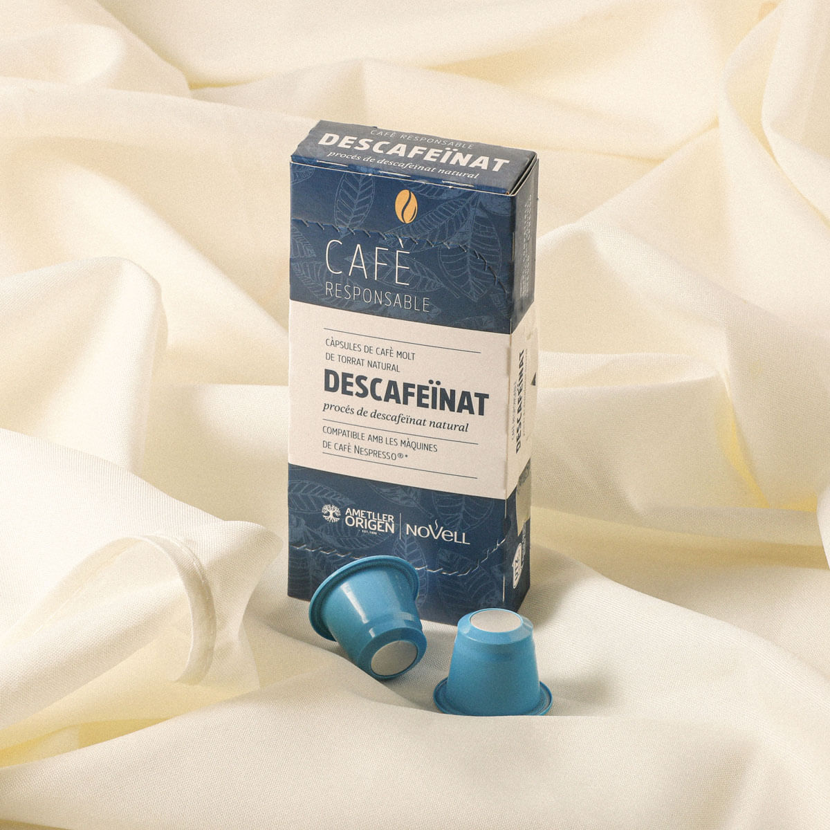 Càpsules cafè descafeïnat Ametller Origen