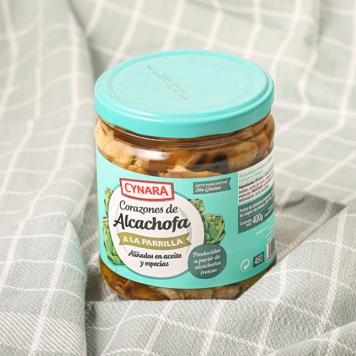 Corazones Alcachofa Brasa Cynara 250 G