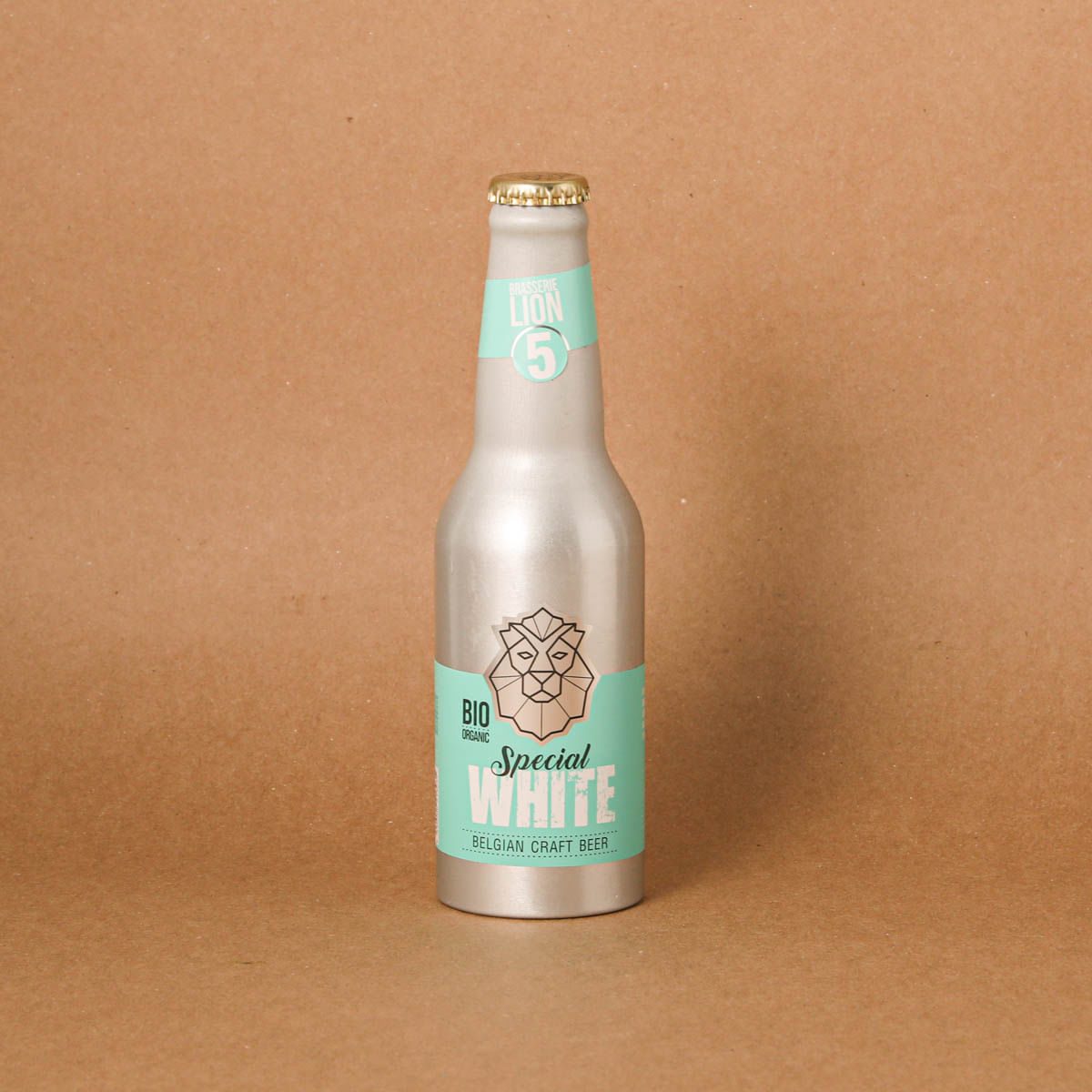 Cervesa artesana blanca ECO LION 33cl