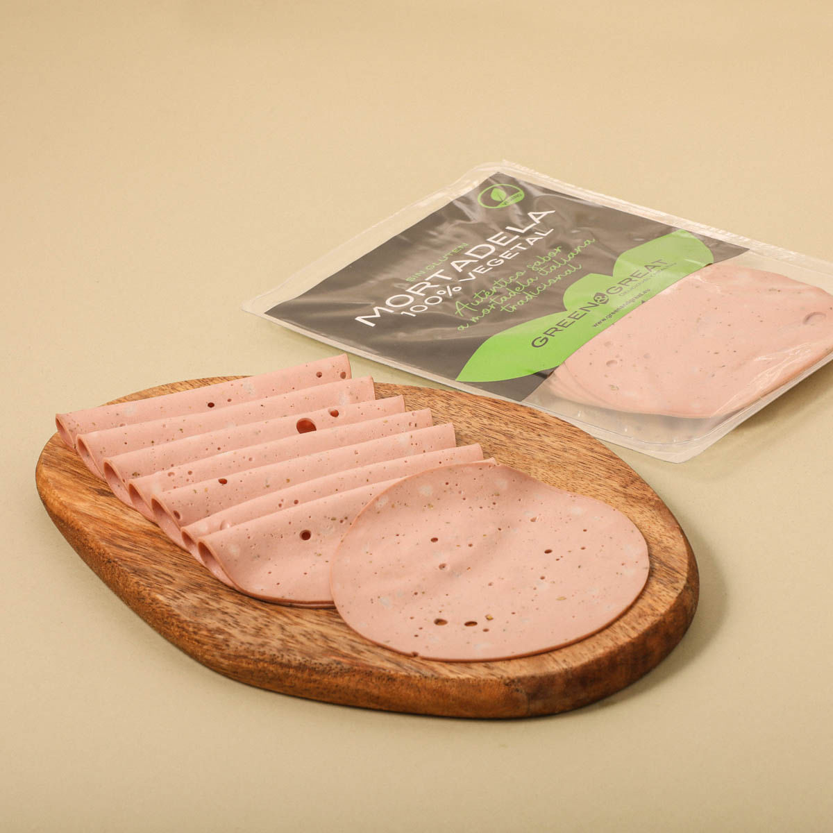 Mortadela BoloÃ±esa Vegana GREEN&GREAT 150g