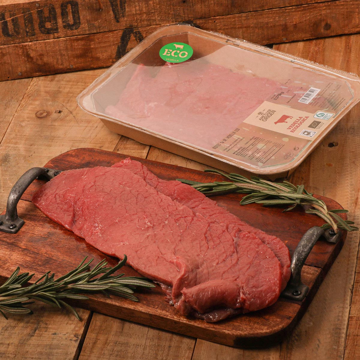 Bistec I vedella ecològic Ametller Origen 0.364KG