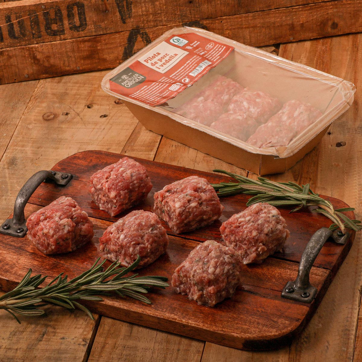 Pilota de porc i vedella Ametller Origen 360g