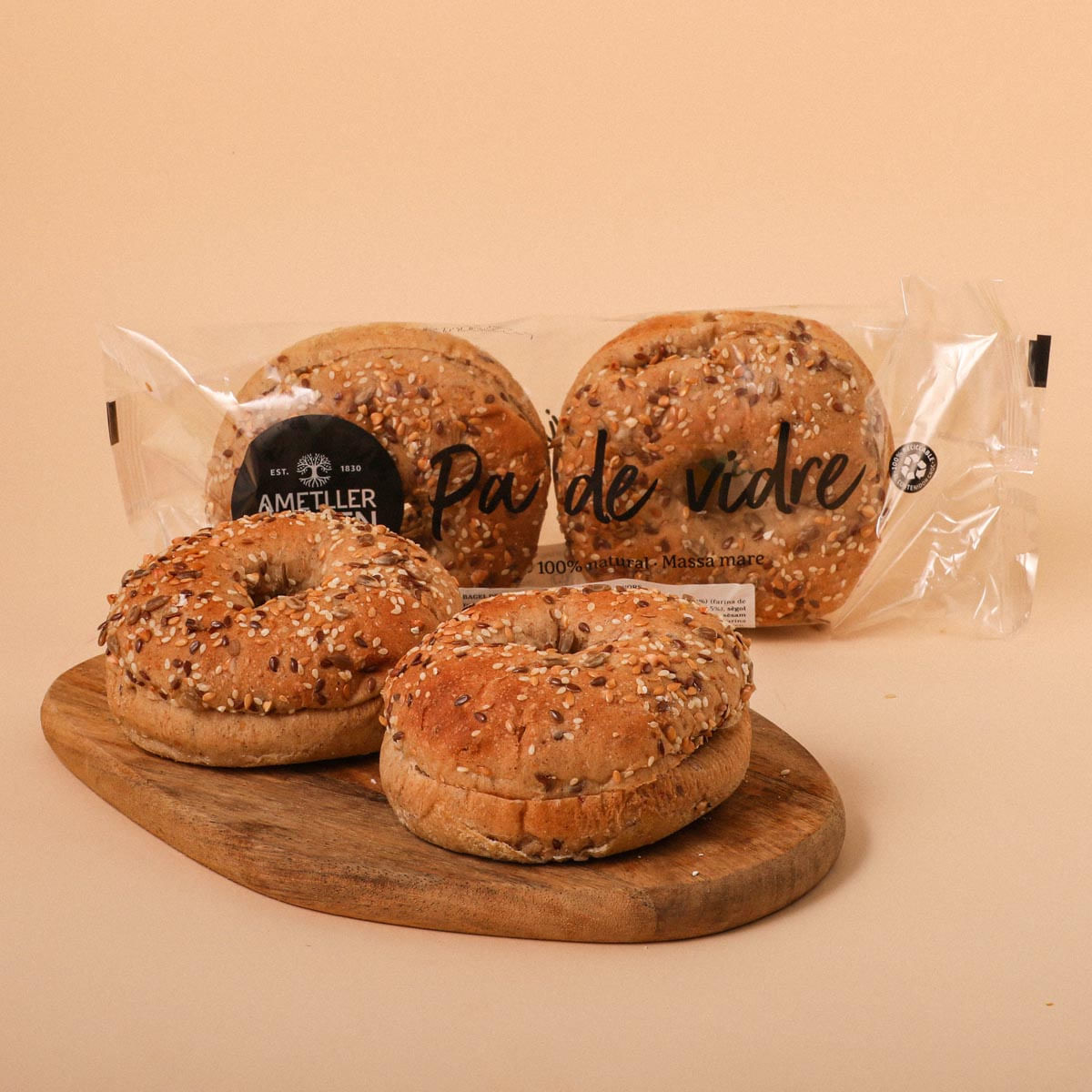 Bagel Cereales Ametller Origen 150 G 2u.