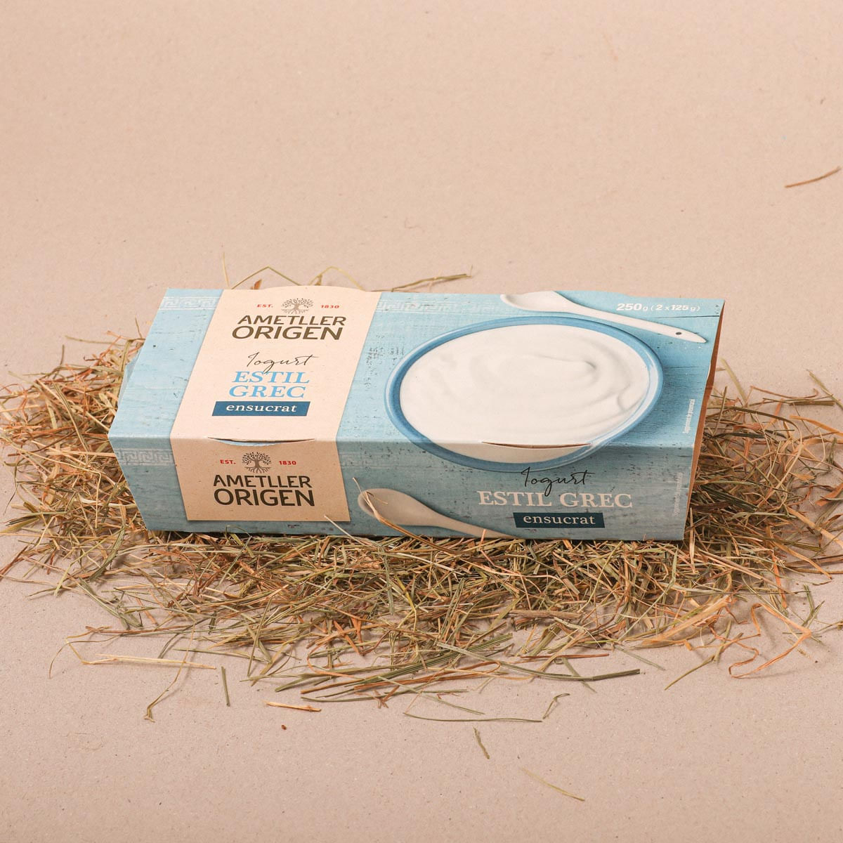 Yogur Griego Azucarado AO 125g 2u