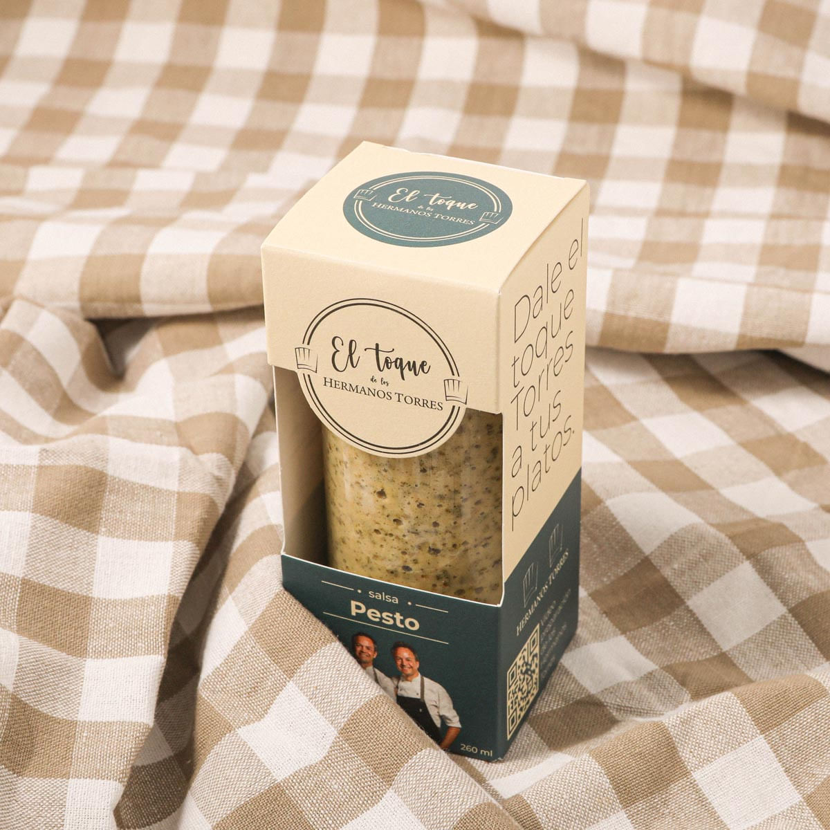 Salsa Pesto El Toque De Los Hermanos Torres 260 Ml
