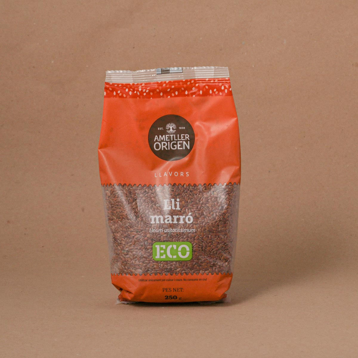 Lino MarrÃ³n EcolÃ³gico Ametller Origen 250g
