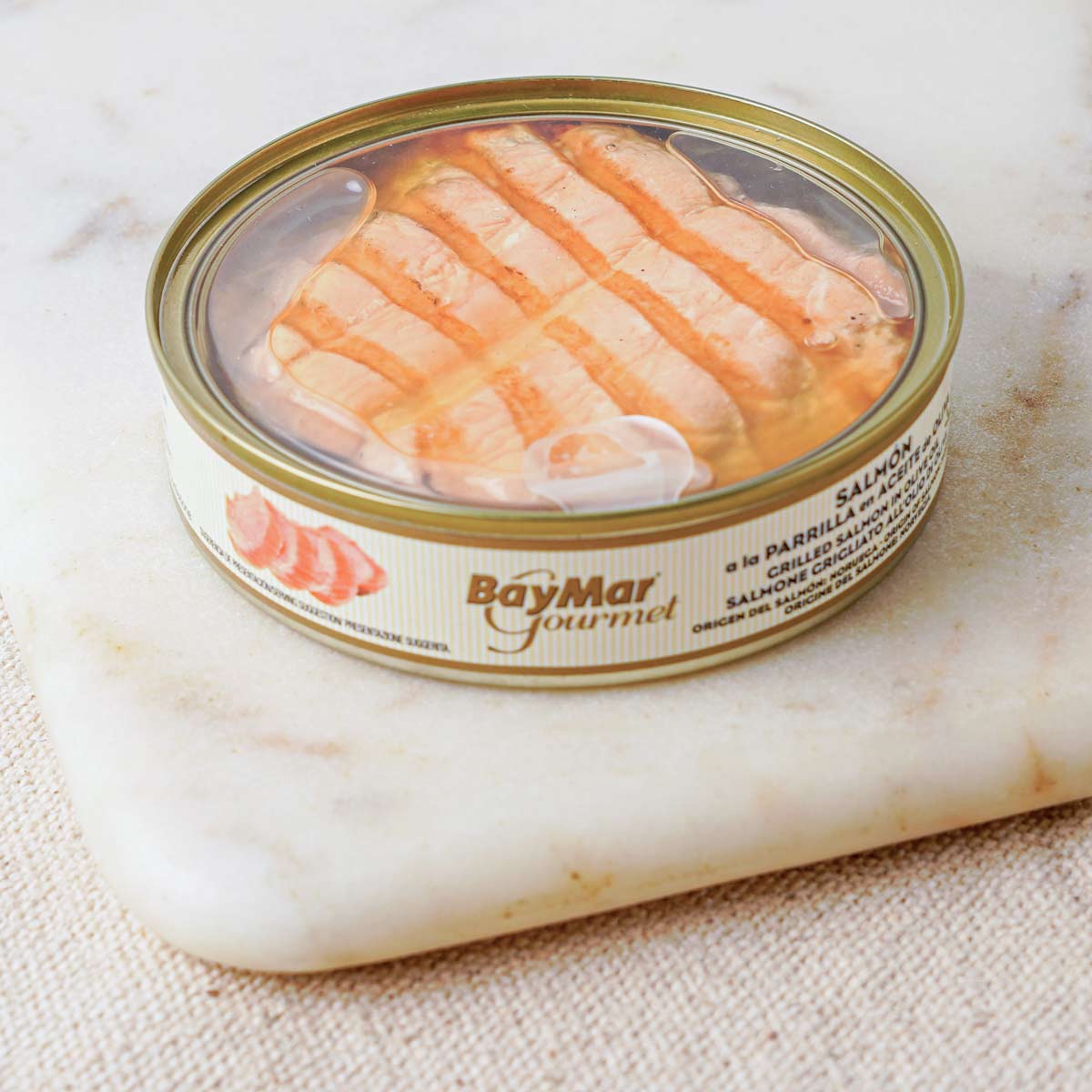 SalmÃ³n A La Brasa En Aceite De Oliva, Baymar 109g