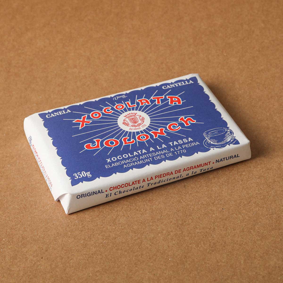 Chocolate Jolonch A La Piedra De Agramunt Vicens 350 G