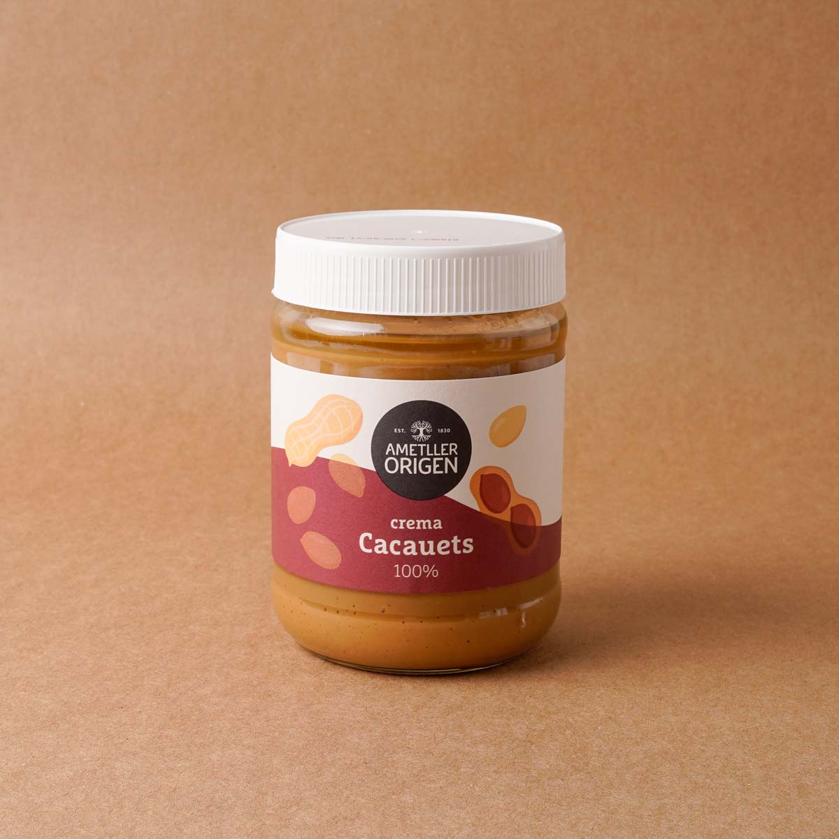 Crema de cacauet Ametller Origen 500g