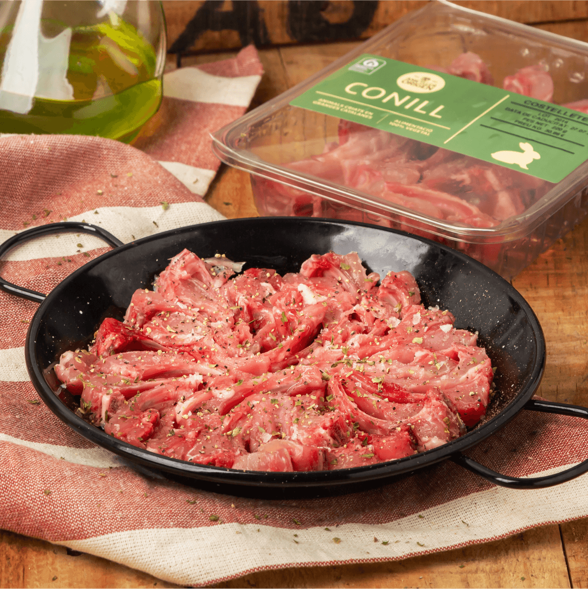 Costelletes de conill Ametller Origen 220g