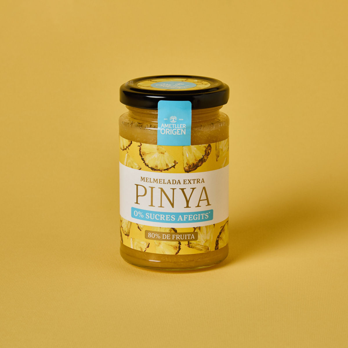 Melmelada de pinya 0% sucres afegits Ametller Origen 200g